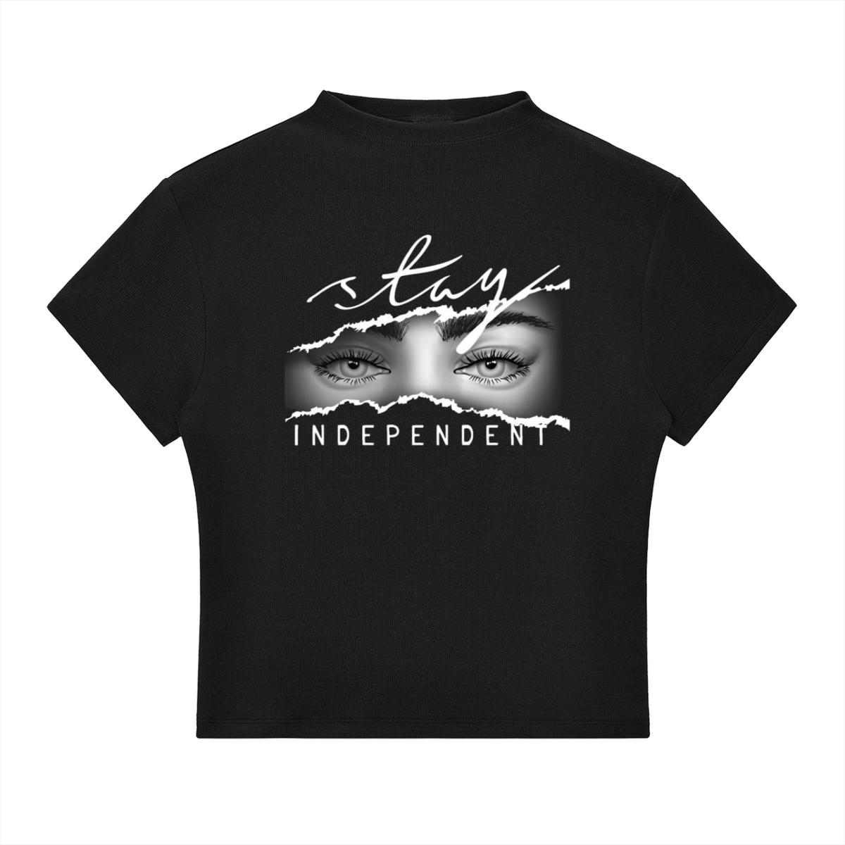 Essential Slim Fit Mock Neck T-Shirt