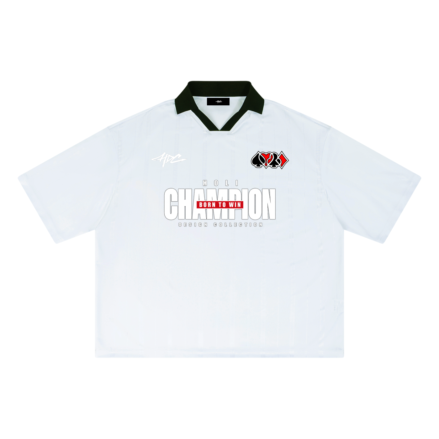 Unisex Striped Boxy Soccer Jersey