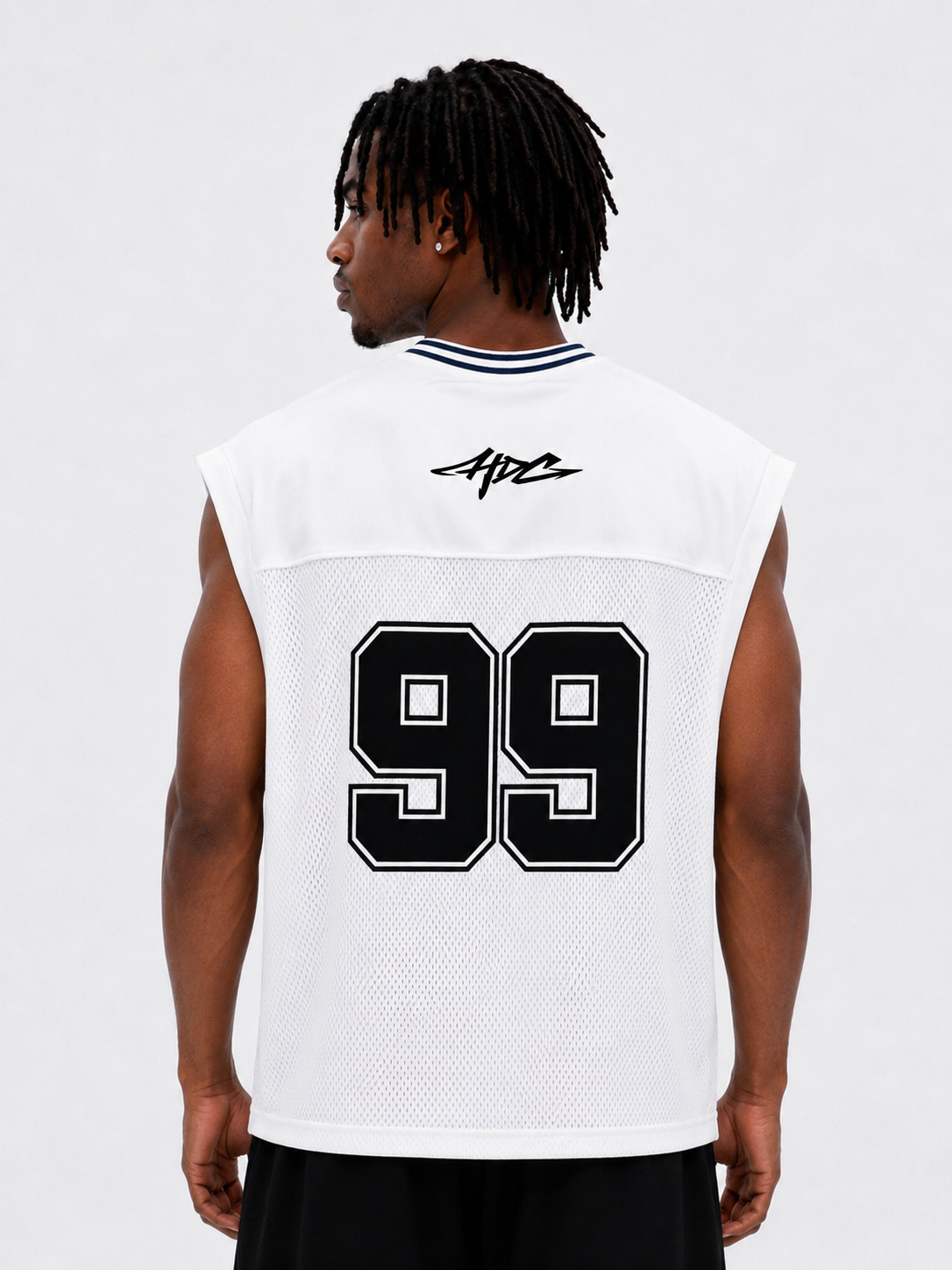 HDC Loose Sleeveless Mesh T-Shirt