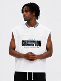 HDC Loose Sleeveless Mesh T-Shirt